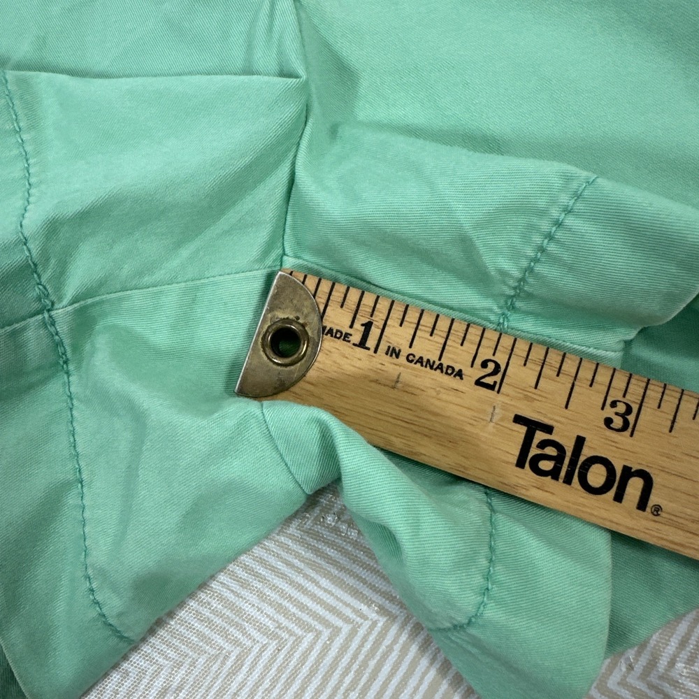 J. CREW Womens 4 Broken In Chino Shorts Green Cotton 30x3 100%Cotton Summer - Picture 6 of 8